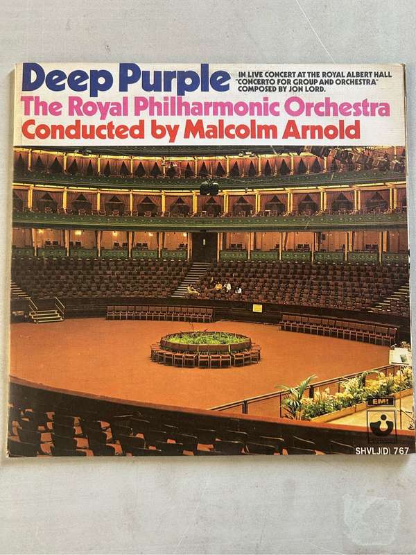DEEP PURPLE IN LIVE CONCERT ATHE THE ROYAL ALBERT HALL LP VINYL