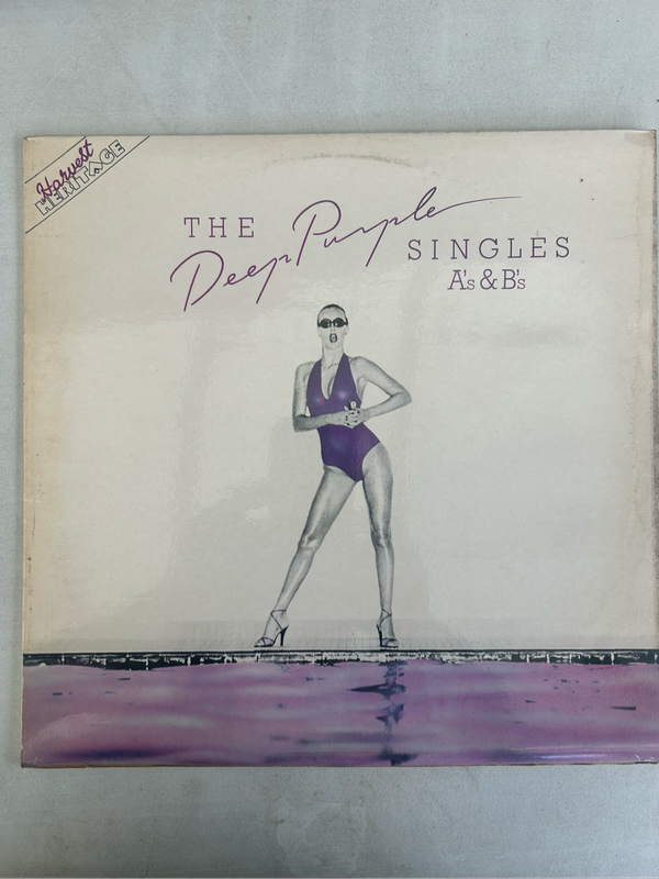 DEEP PURPLE - SINGLES As AND Bs LP VINYL