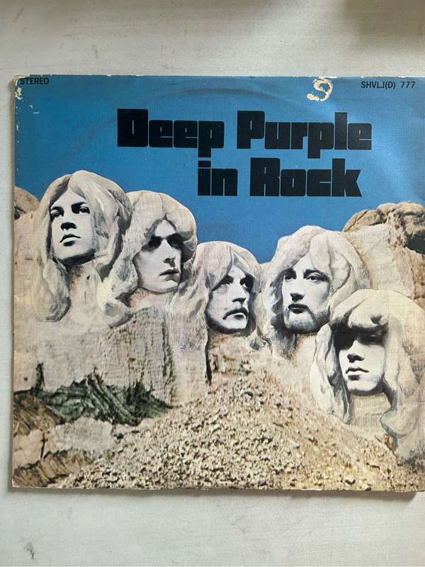 DEEP PURPLE IN ROCK LP VINYL