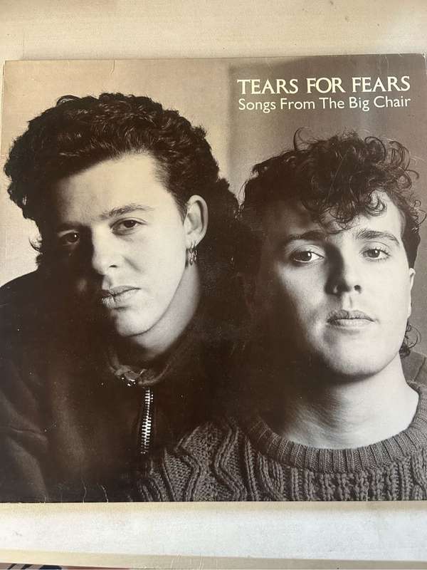 TEARS FOR FEARS - SONGS FROM THE BIG CHAIR LP VINYL