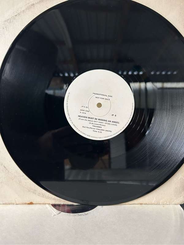TAVARES - HEAVEN MUST BE MISSING AN ANGEL MAXI SINGLE LP VINYL