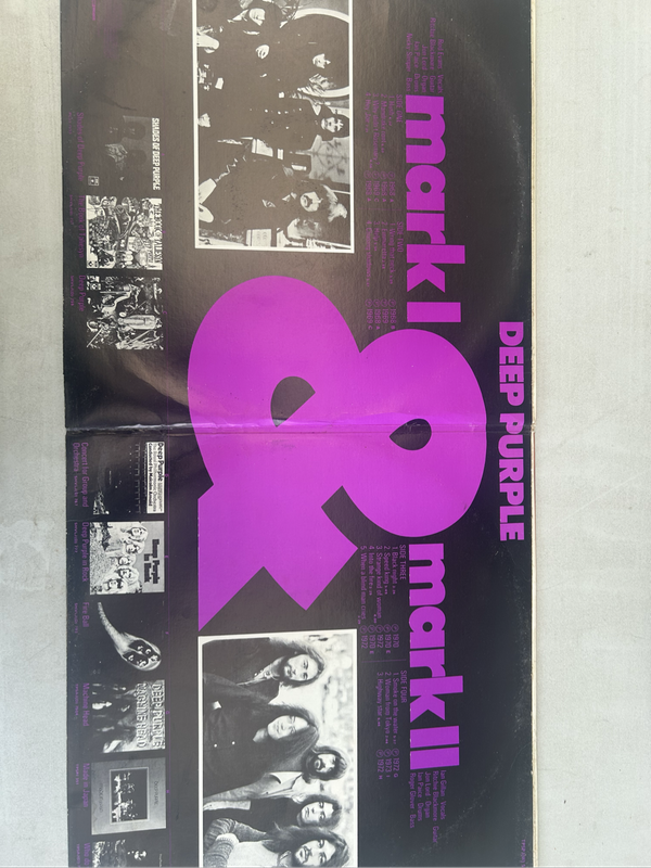 DEEP PURPLE - MARK 1 & 2 LP VINYL