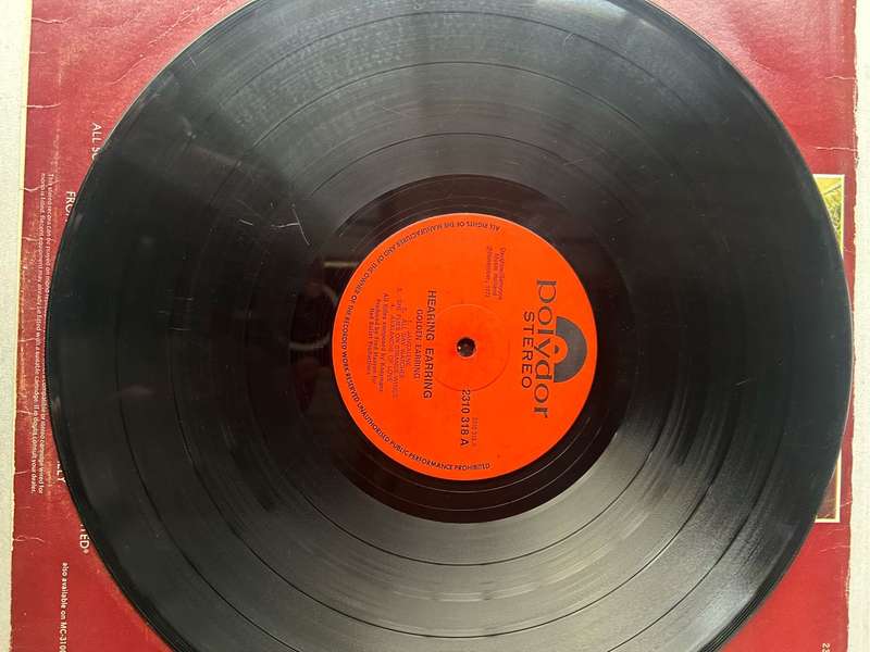 GOLDEN EARRING - HEARING EARRING LP VINYL