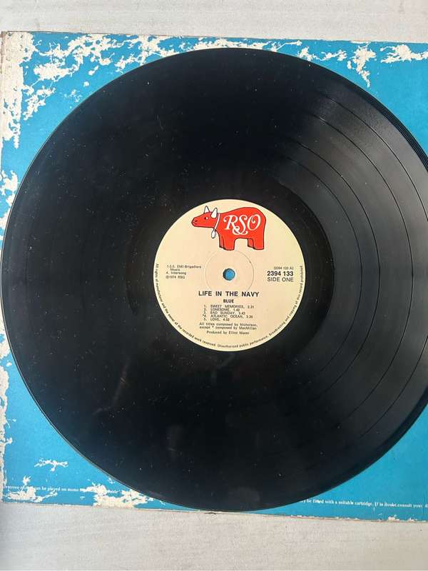 BLUE - LIFE IN THE NAVY LP VINYL