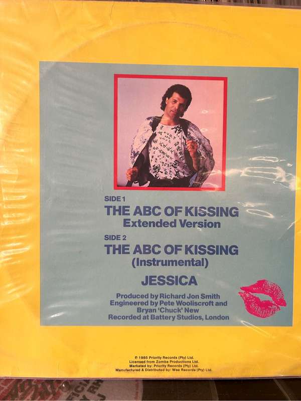 RICHARD JON SMITH - THE ABC OF KISSING MAXI 12 LP VINYL