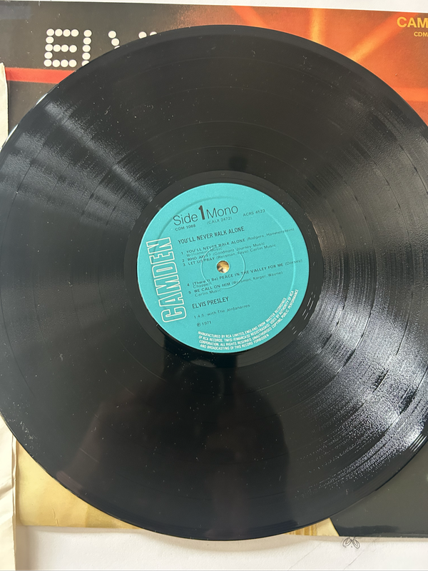 ELVIS PRESLEY - YOULL NEVER WALK ALONE LP VINYL