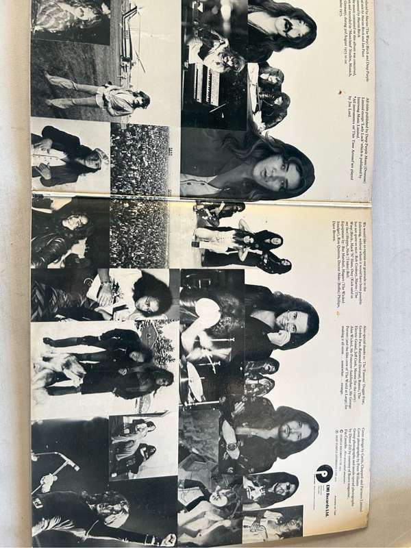DEEP PURPLE - COME TASTE THE BAND LP VINYL