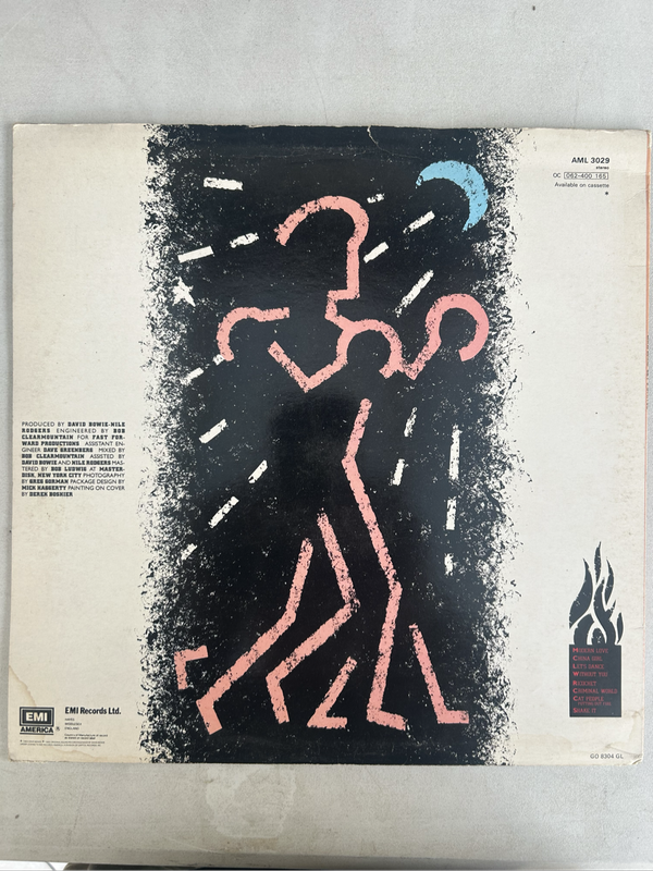 DAVID BOWIE - LETS DANCE LP VINYL