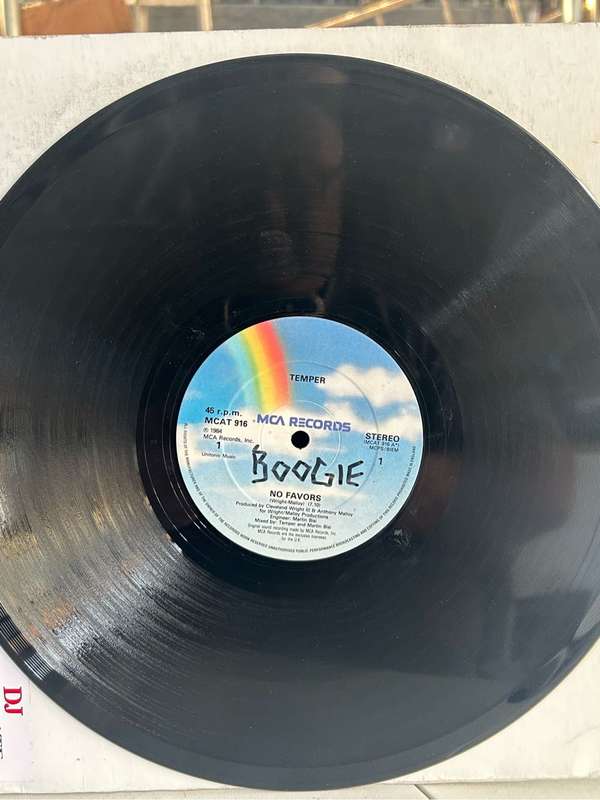TEMPUR NO FAVOURS MAXI 12 LP VINYL
