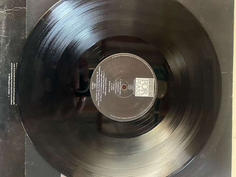 TEARS FOR FEARS - SONGS FROM THE BIG CHAIR LP VINYL