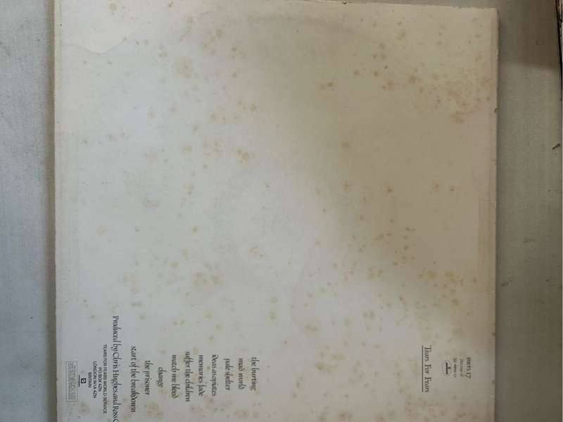 TEARS FOR FEARS - THE HURTING LP VINYL