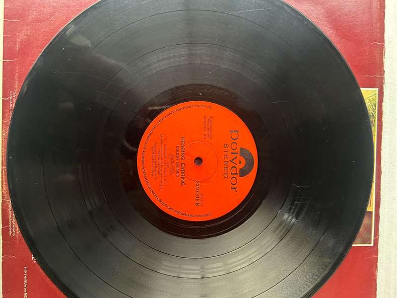 GOLDEN EARRING - HEARING EARRING LP VINYL