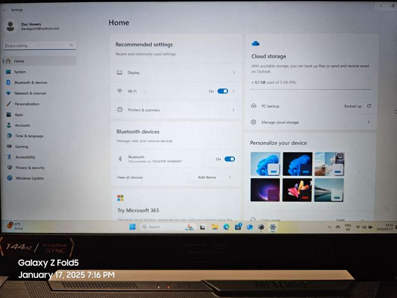 Asus Notebook FX506HF 11th Gen Intel Core i5-11400H up to 4.50 16GB 2TB SSD RTX 2050 Gaming Notebook