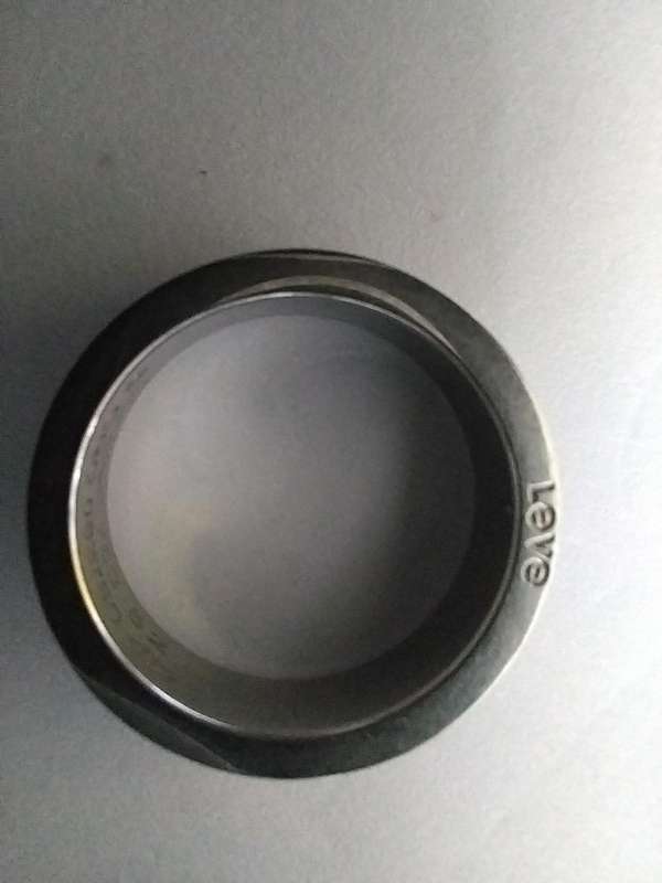 CARTIER 18ct White Gold Love Ring 4.78g.