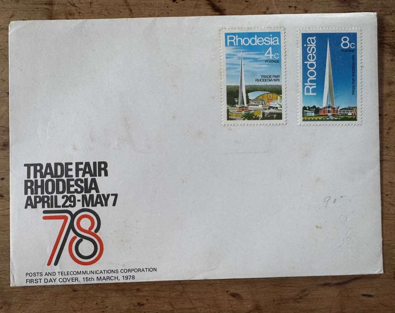 RHODESIA COVER ERROR