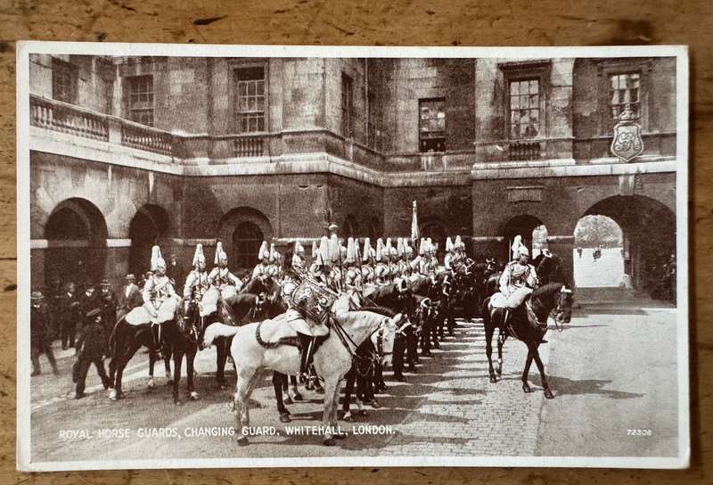 ROYAL HORSE GUARD POSTCARD