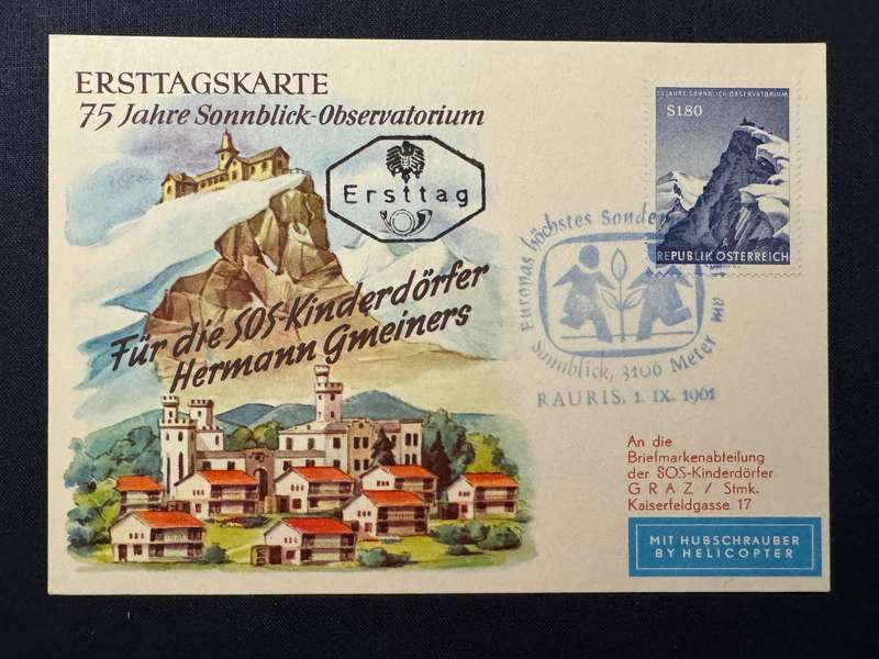 Austria First Day Card