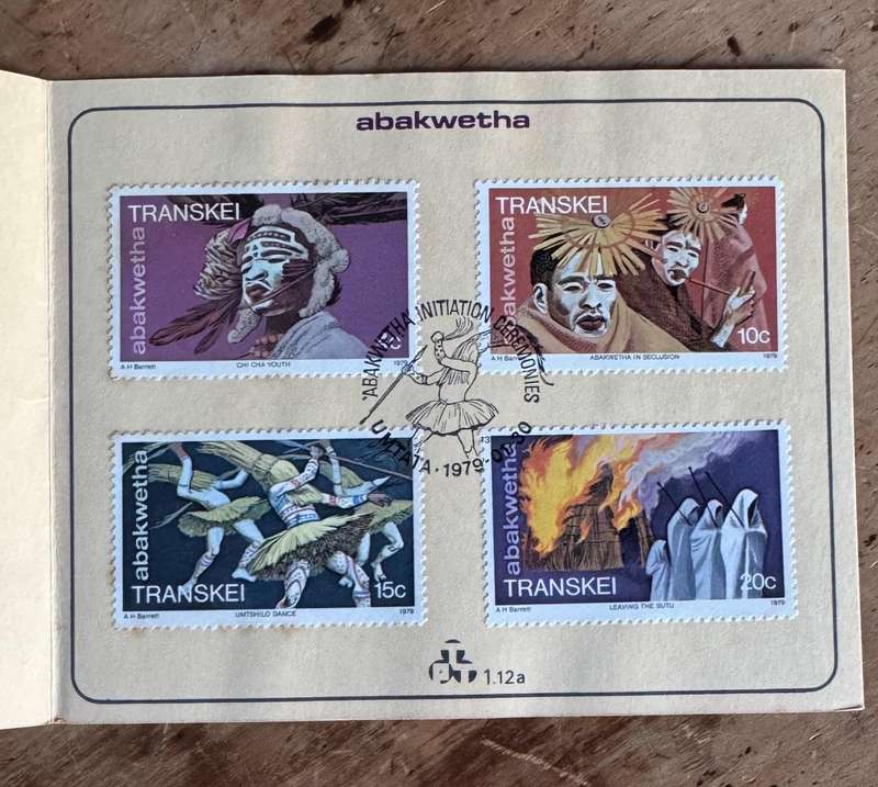 TRANSKEI COMMEMORATIVE CARD