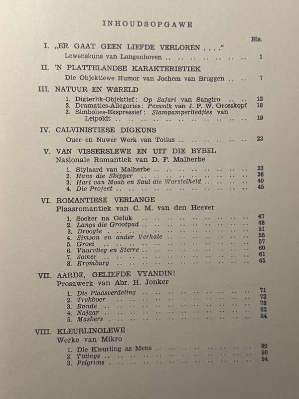 ASPEKTE VAN AFRIKAANSE LITERATUUR