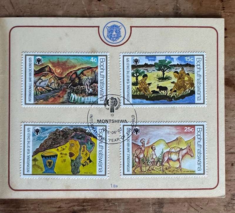 Bophutatswana Commemorative Card