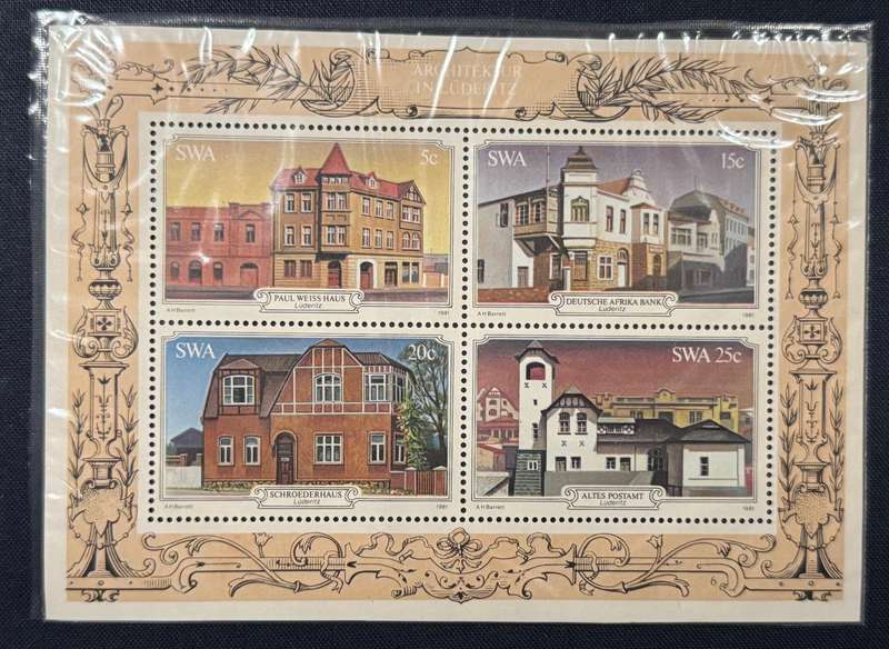 SOUTH WEST AFRICA MINI SHEET