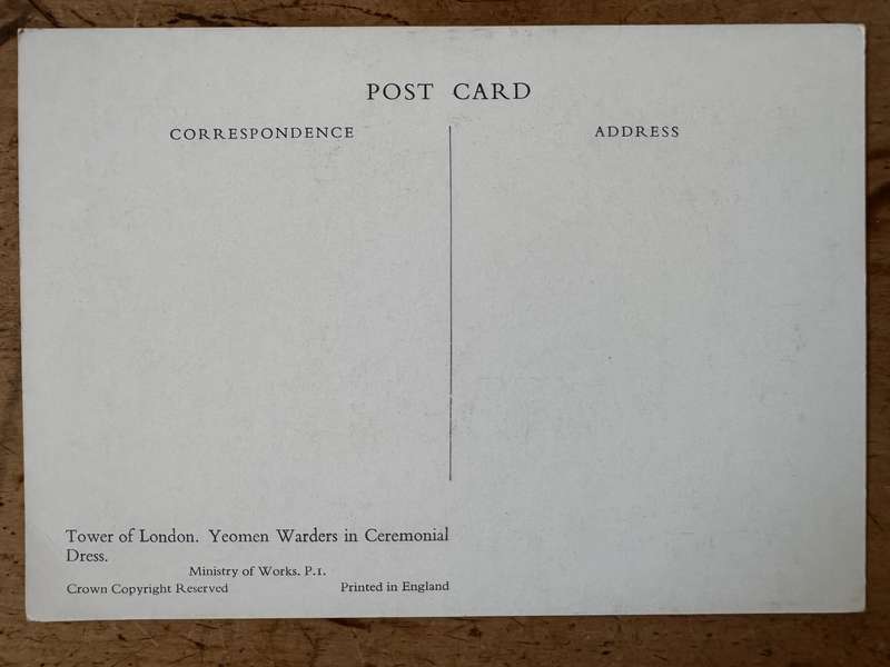 Tower of London - Postcard