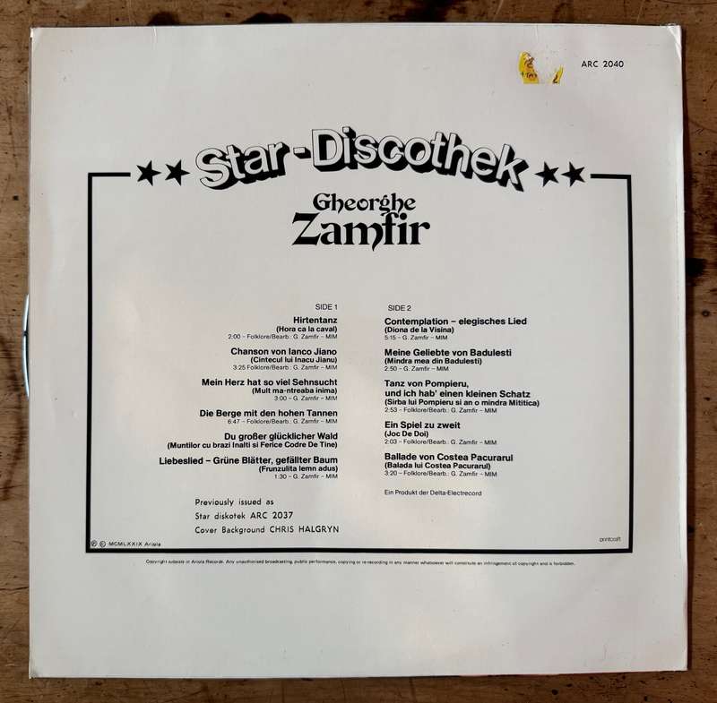 George Zamfir - Flute