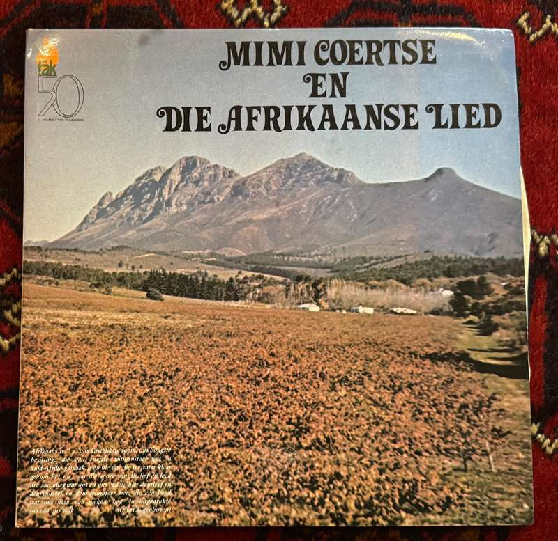 MIMI COERTSE EN DIE AFRIKAANSIE LIED