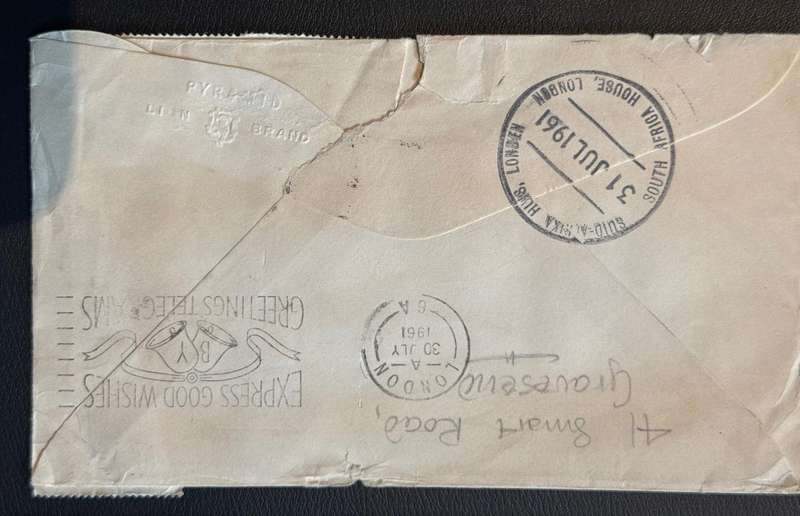 RSA COVER TO LONDON