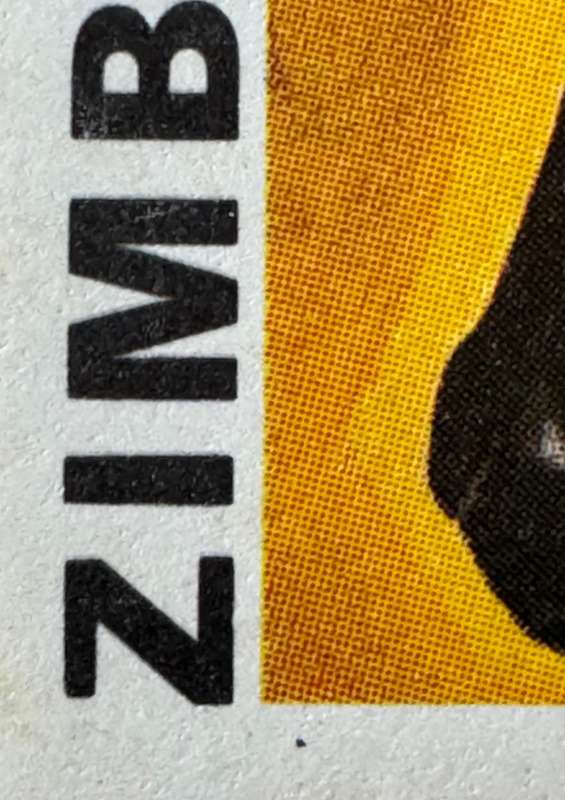 Zimbabwe Stamp Error