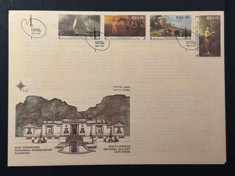 RSA NATIONAL GALLERY FDC