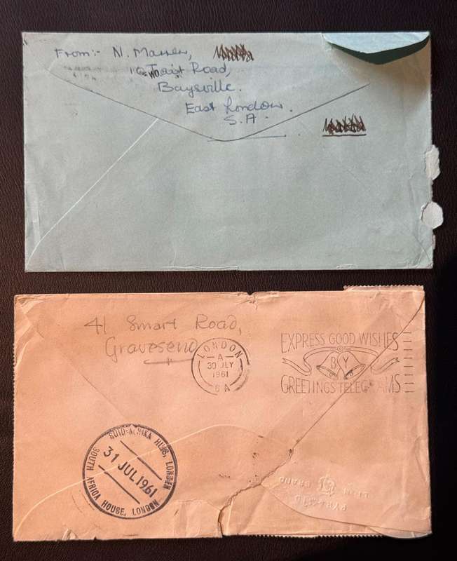 RSA COVER TO LONDON