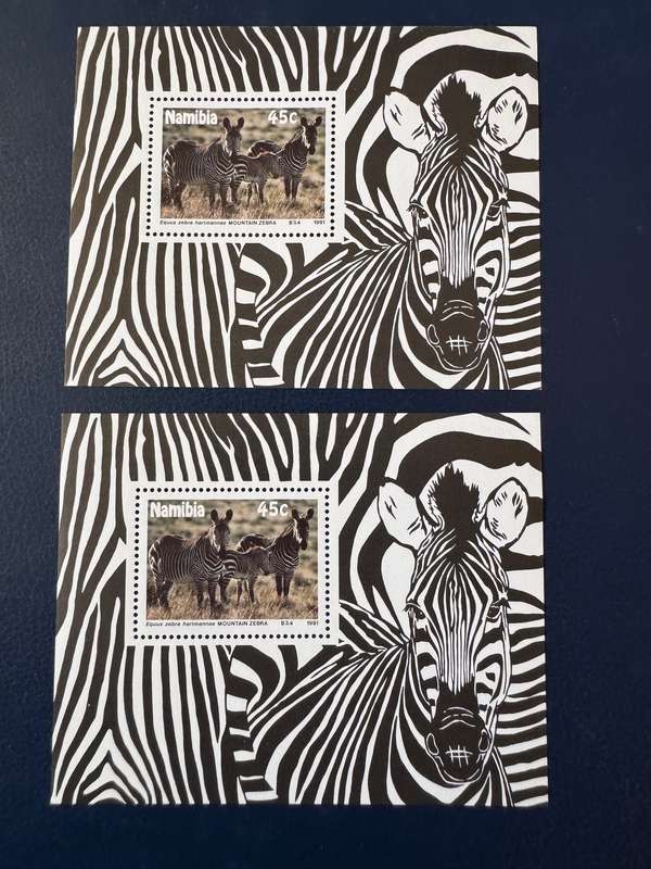 NAMIBIA MINI SHEETS