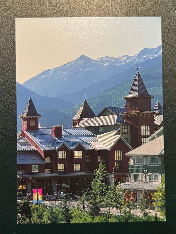 POSTCARD - WHISTLER VILLAGE