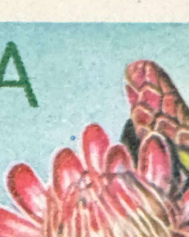 SOUTH AFRICA LARGE FORMAT FDC - STAMP ERROR