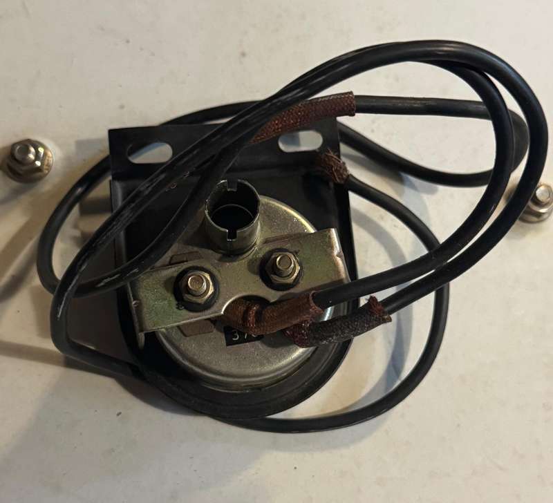 Vintage  Optilux Car Battery Ampere Meter