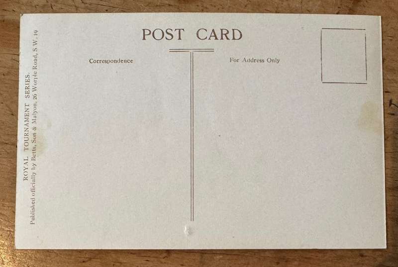 Postcard Royal Horsemen