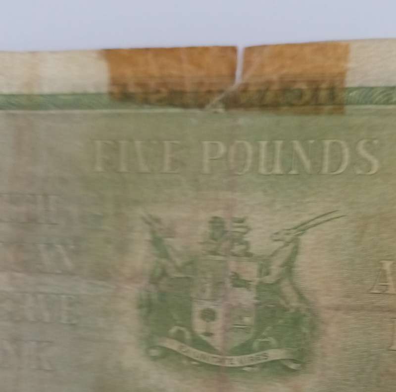 J Postmus Five Pounds 24th April 1941