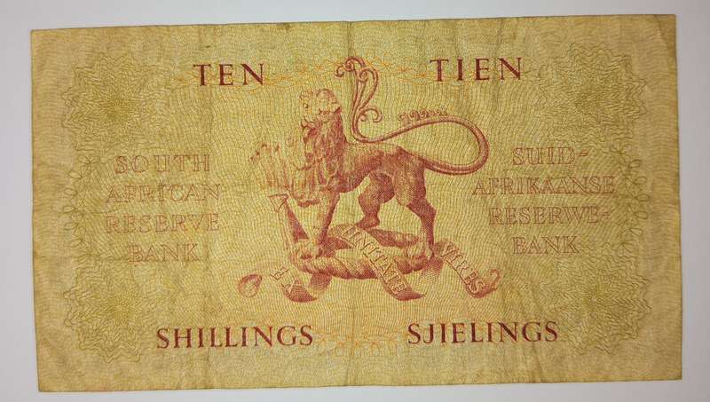 MH de Kock Tien Shelings 24-10-58
