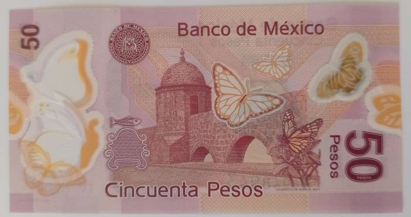 MEXICO UNC 50 PESOS