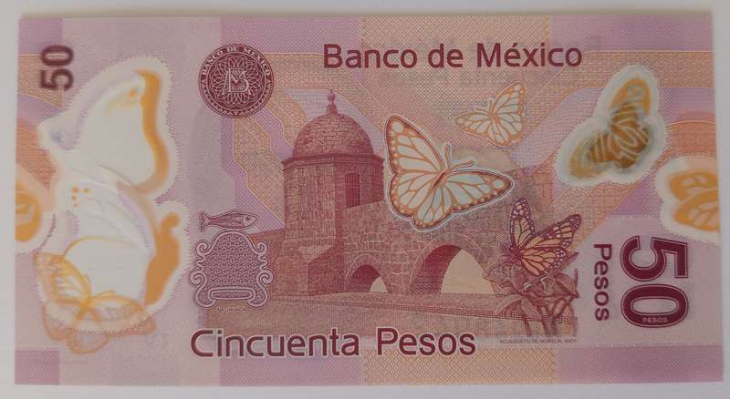 MEXICO UNC 50 PESOS
