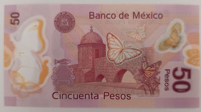 MEXICO UNC 50 PESOS