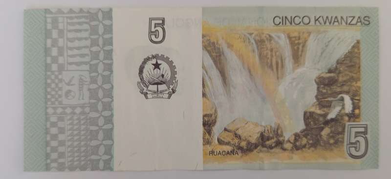 ANGOLA 5 KWANZAS