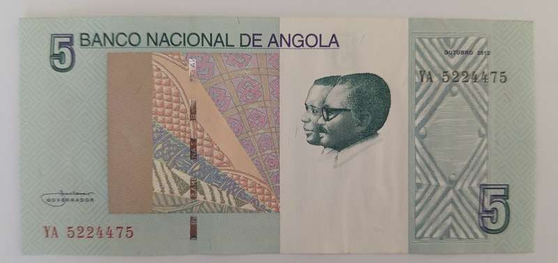 ANGOLA 5 KWANZAS