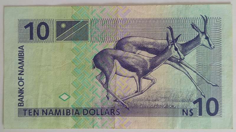 NAMIBIA N$10 BANKNOTE