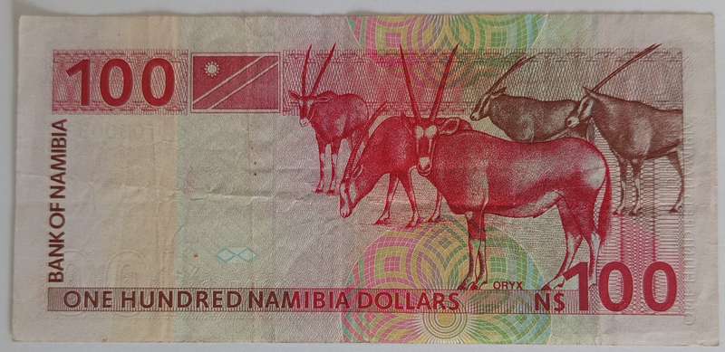 NAMIBIA N$100 BANKNOTE
