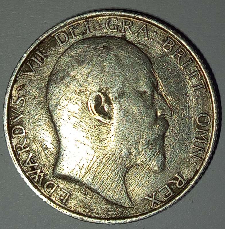 1902 BRITISH ONE SHILLING**SILVER**