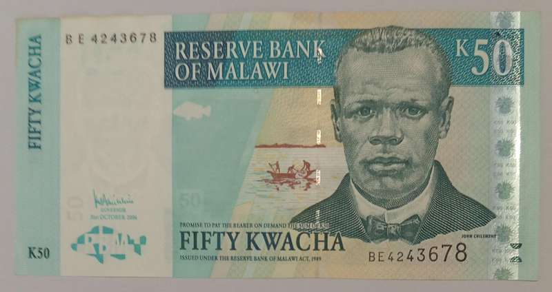 MALAWI K50 BANKNOTE