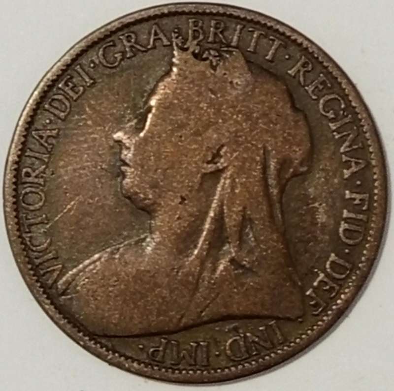 1896 PENNY GREAT BRITAIN