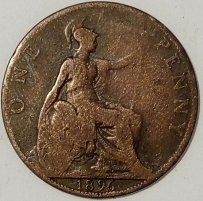 1896 PENNY GREAT BRITAIN